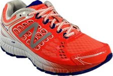 NEW BALANCE WOMEN'S ORANGE/BLUE RUNNING SHOES SZ5.5(2A), W1260PB4