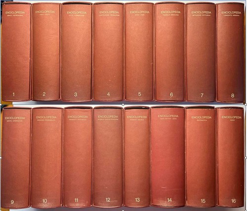 Enciclopedia einaudi completa - enciclopedia,