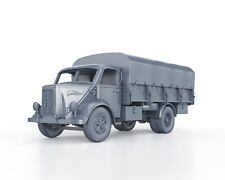 WWII ITALIAN - MEDIUM TRUCK BIANCHI MILES canopy 1/56 1/72 1/87 1/100 3D PRINTED