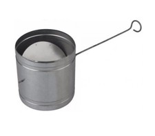 Metallo Camino Tubo Rotante