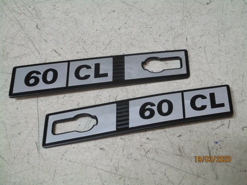 Coppia scritte laterali fiat - scritte,