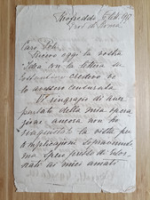 Garibaldi, Ricciotti. Lettera
