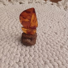 Small Baltic Amber Statue