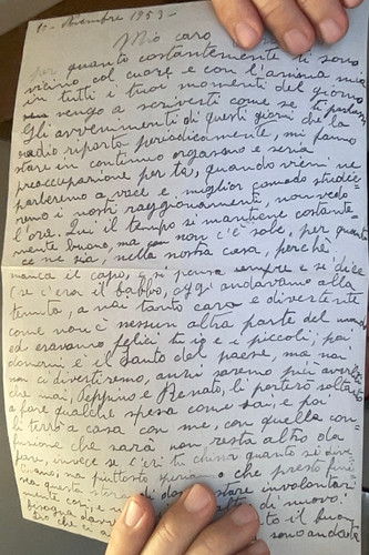 Lettera deliziosa 1953 per - deliziosa,