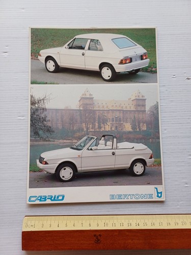 Bertone fiat ritmo cabrio - fiat,
