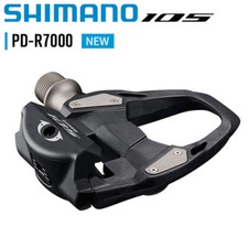 Pedali Shimano 105 PD-R7000 senza clip con tacchetti SH11 bici da strada 9/16" standard nuovi