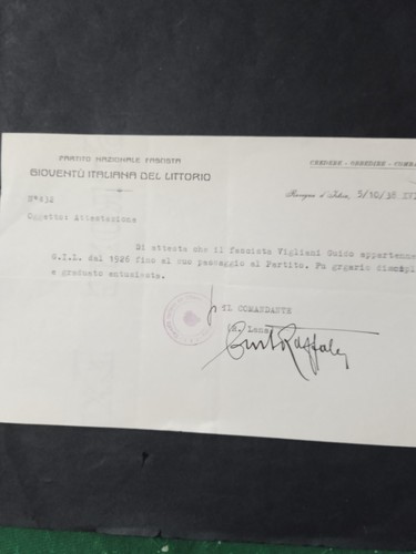 Documento carta intestata