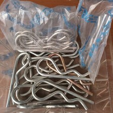 COPIGLIE ZINCATE modello BETA - ASSORTIMENTO in Cassetto come da FOTO-