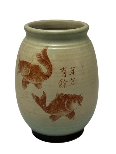 Vaso cinese vintage - , pennello