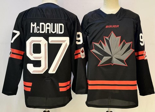 Connor mcdavid canada black - connor,