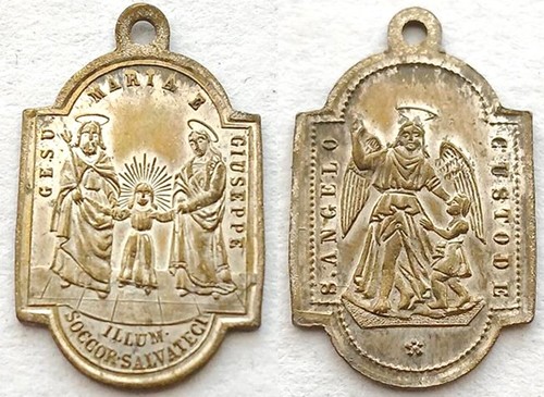 Medaglia angelo custode - custode,