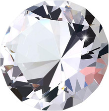 Fermacarte in Cristallo