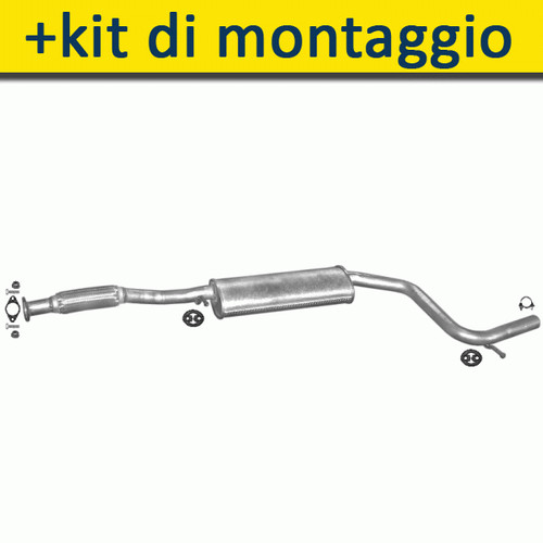 Silenziatore marmitta - silenziatore,