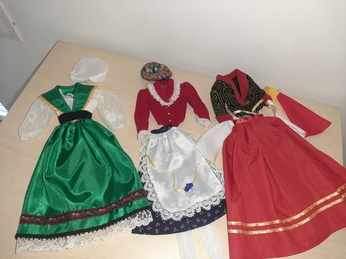 Lotto abiti barbie - irish, greek