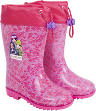 Stivali Pioggia Colorati Bambino Bambina - Stivaletti Impermeabili Unisex Bimbo 