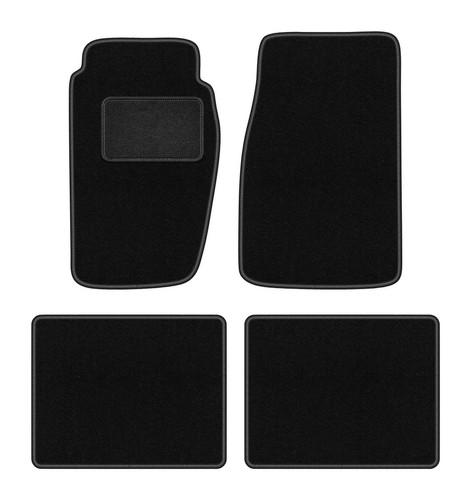 Tappetini velluto nero jeep - in,