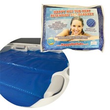 Coperta vasca idromassaggio galleggiante Happy Hot Tubs 7 piedi quadrati copertura vasca di calore 400 micron bolla termica 