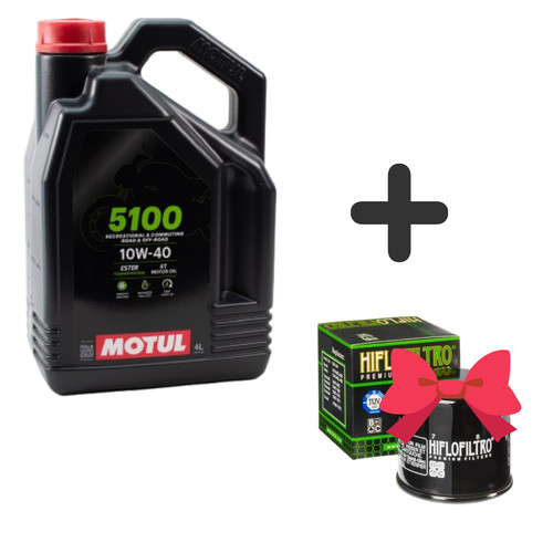 Huile moteur motul - huile, 5100