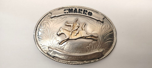 Fibbia metallo charro - metallo, el