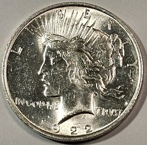 Dollaro della pace 1922 - pace,