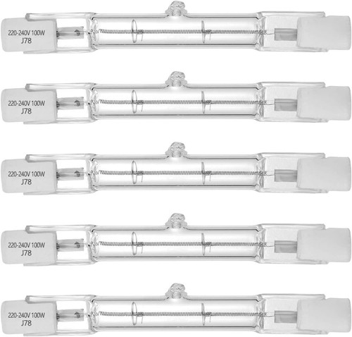 Lampadina alogena r7s 78mm - alogena, t3