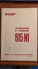 Manuale uso manutenzione Fiat