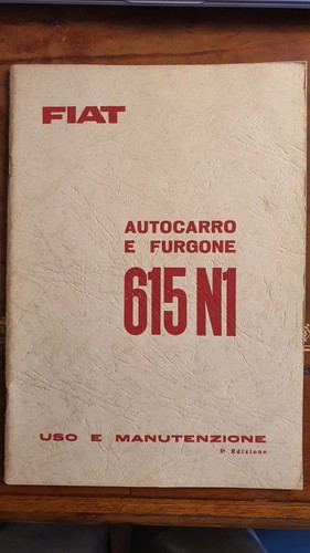 Manuale uso manutenzione - , fiat