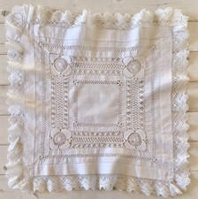 Centrino Quadrato In Cotone