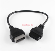 Connettore diagnostico OBD2 femmina da 14 pin a 16 pin per cavo adattatore Nissan