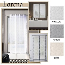 Tenda arredo effetto pizzo per