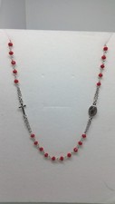 COLLANA ROSARIO ARGENTO 925