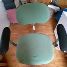 Sedia girevole con braccioli -