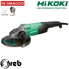 SMERIGLIATRICE 2000W DISCO 230mm 6600rpm HITACHI HIKOKI G23ST