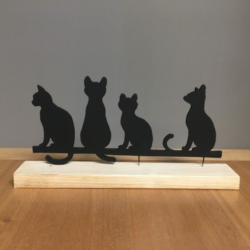 Gatti neri arredo - neri,