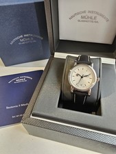 Istr. Nautica Mühle Glashütte Teutonia II Medium Ref. M1-30-27 Acciaio Rossmann