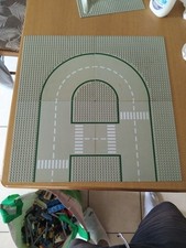 Lego Lotto 4 Piastre Strada originale Lego vintage 32x32 Come Da Foto