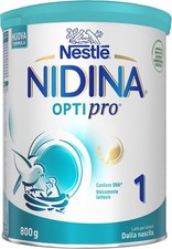 NESTLÉ NIDINA Optipro 1 Latte per Lattanti Polvere Dalla Nascita, Latta 800G