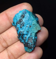 Crisocolla blu naturale grezza 84,35 ct pietra preziosa crisocolla grezza, cr...