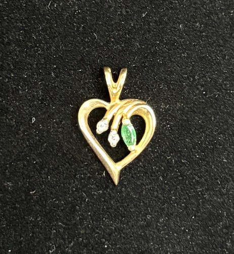 Ciondolo cuore aperto oro