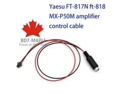 cavo chiave cavo di controllo PTT per amplificatore Yaesu FT-817ND ft-818 a MX-P50M