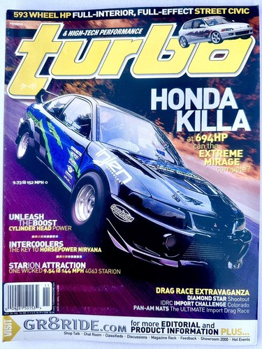 Turbo magazine rare november - turbo,