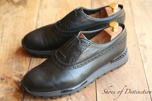 Berluti nero pelle scarpe - nero,