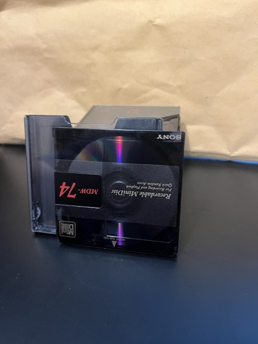 Sony mdw74 minidisc - sony,