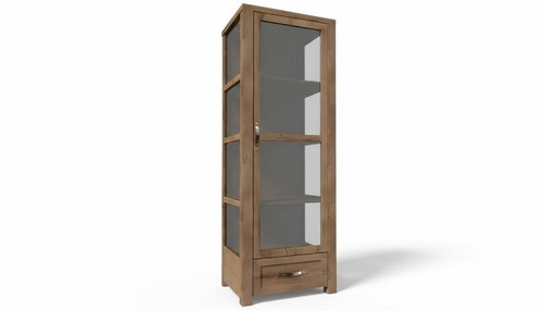 Vetrina vetro con - in,