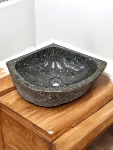 Lavabo angolare pietra - lavabo,