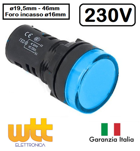 Segnalatore indicatore spia