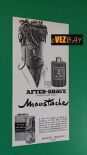 Pubblicità 1963 - MOUSTACHE After-Shave barba - Clippings Advertising Pubblicité
