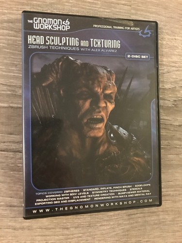 Gnomon workshop dvd head - gnomon,