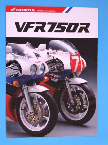 Honda rc30 vfr750r - rc30-vfr750r, brochure