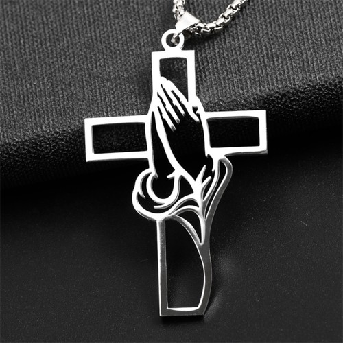 Collana lunga acciaio inox